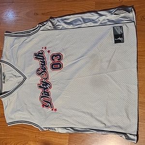 Vintage Men's dirty south basketball jersey size 2xl